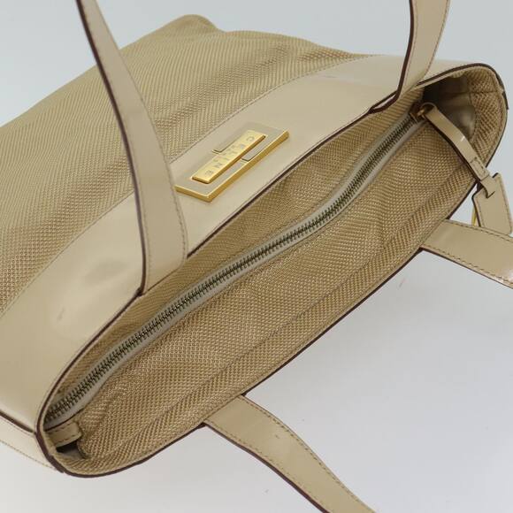 CELINE Shoulder Bag Canvas Beige - Picture 6 of 12